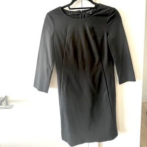 Theory Wool Shift Dress